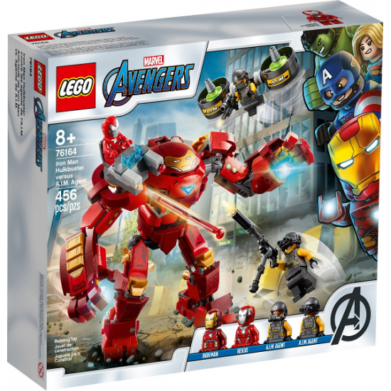 LEGO SUPER HEROES Iron Man Hulkbuster versus A.I.M. Agent 2020